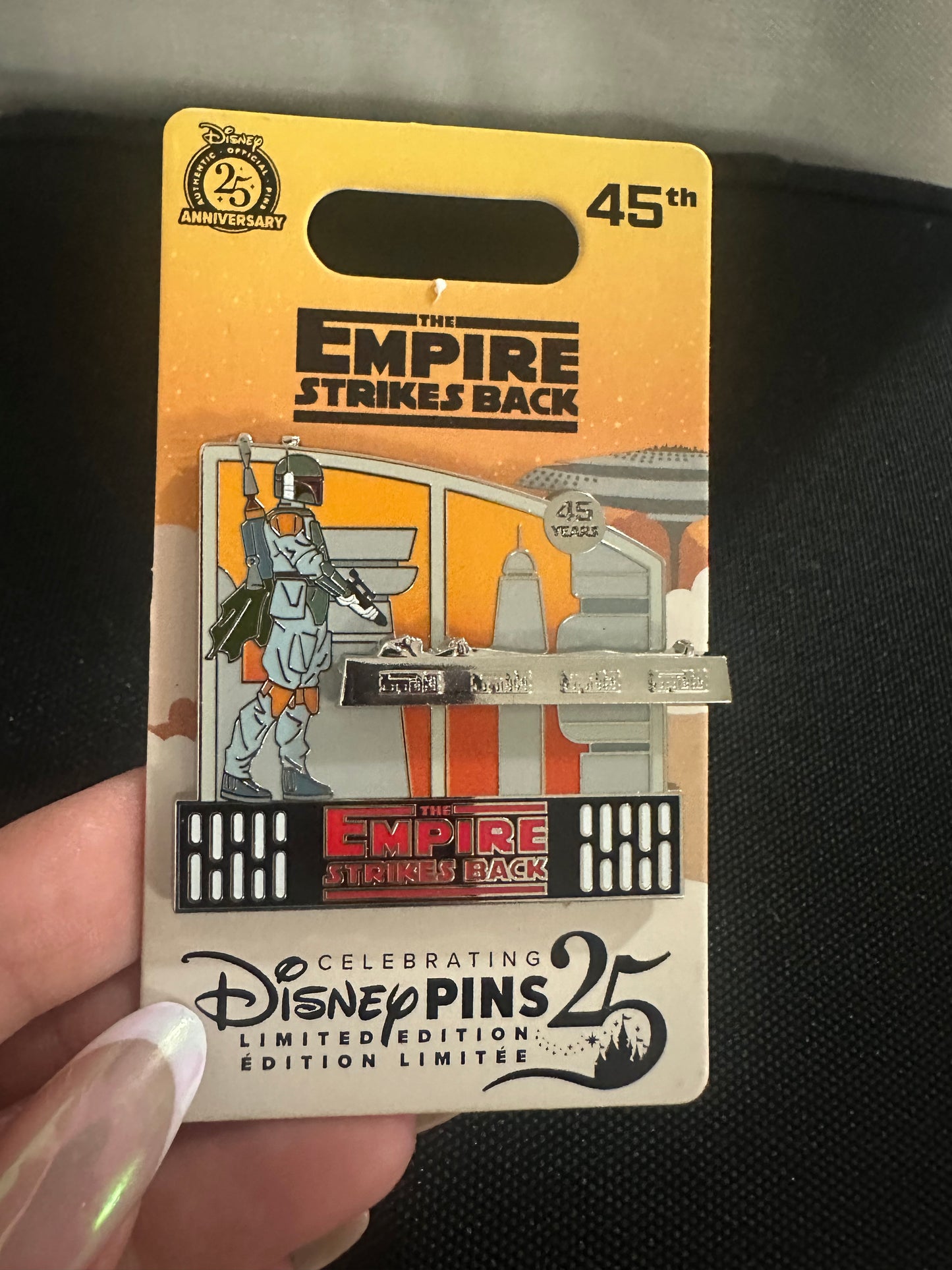 ⭐ Star Wars: The Empire Strikes Back 45th Anniversary Pin – Disney Pins 25th