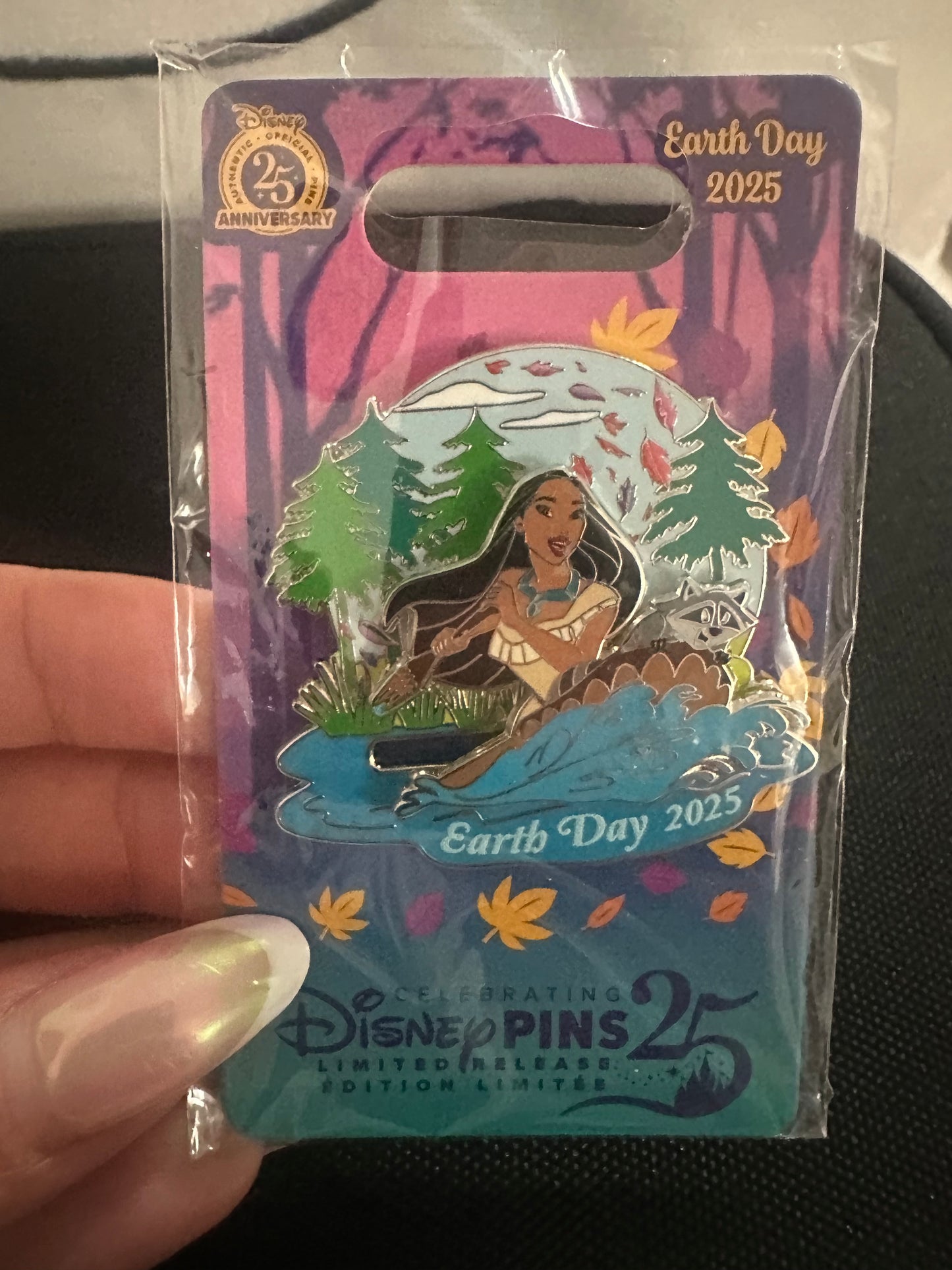 Pocahontas Earth Day 2025 – Disney 25th Anniversary Limited Release Pin 🍂