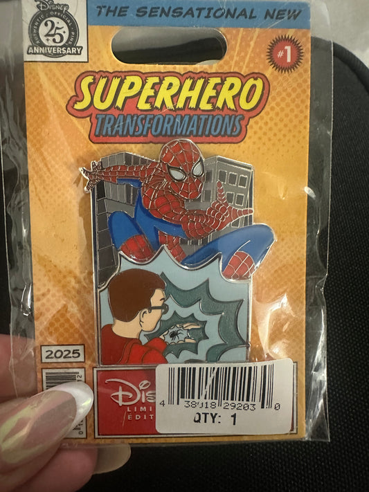 Marvel Spider-Man Transformation