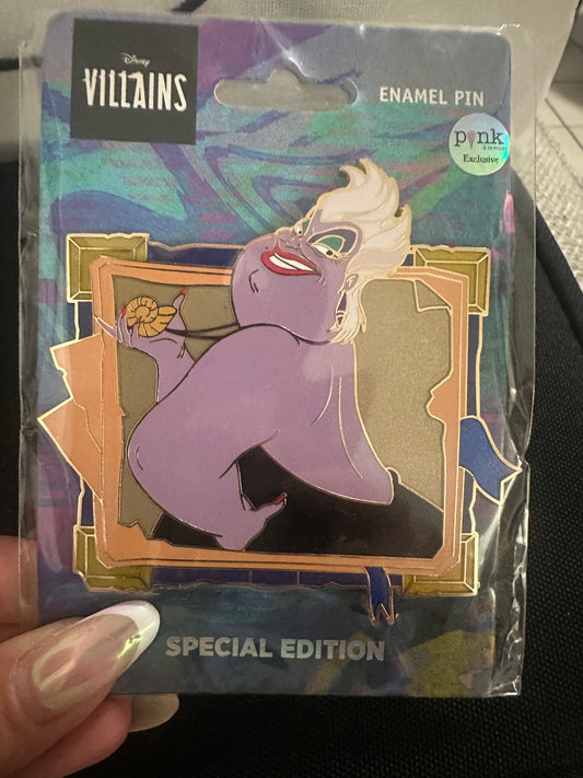 🐚 Disney Villains – Ursula Special Edition Pin (Pink a la Mode Exclusive)