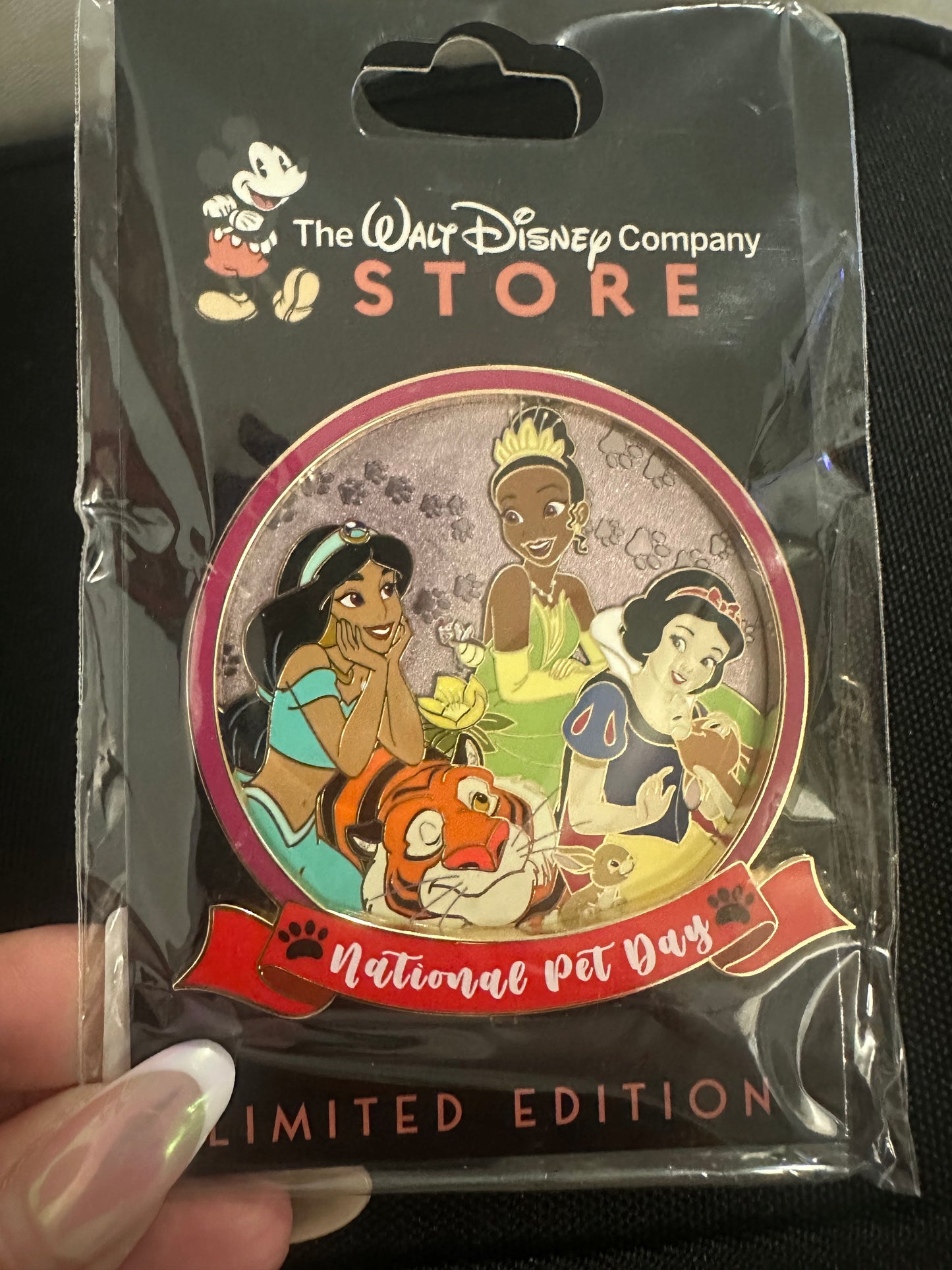 🐾 Disney Princess National Pet Day – Limited Edition Pin