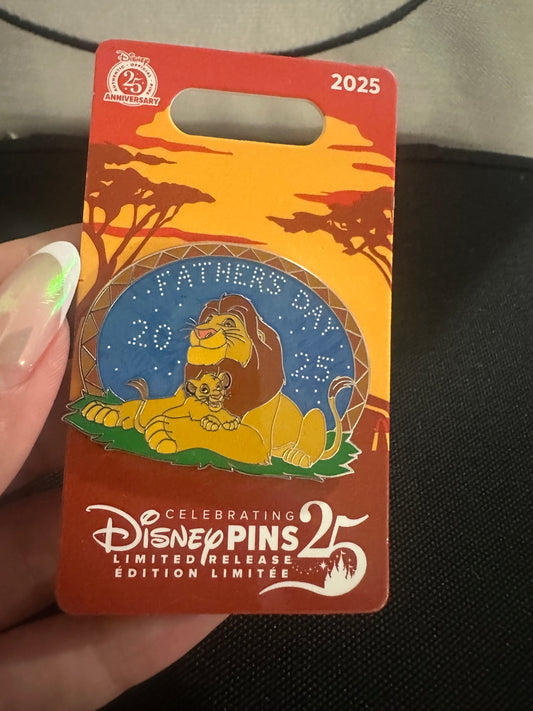 🦁 Disney Pins 25th Anniversary – Father’s Day 2025 Limited Release