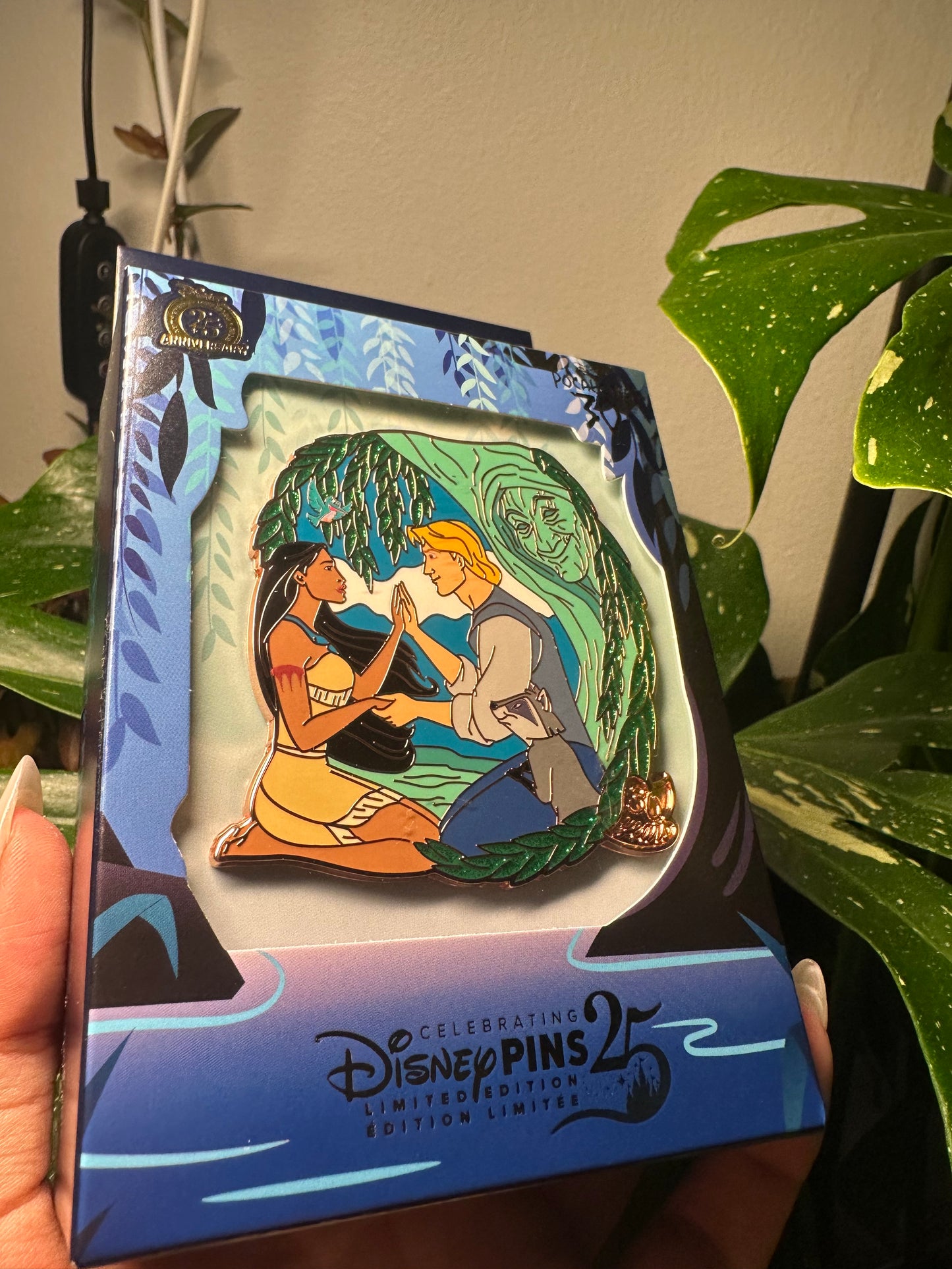 Disney Pocahontas & John Smith Limited Edition 25th Anniversary Pin