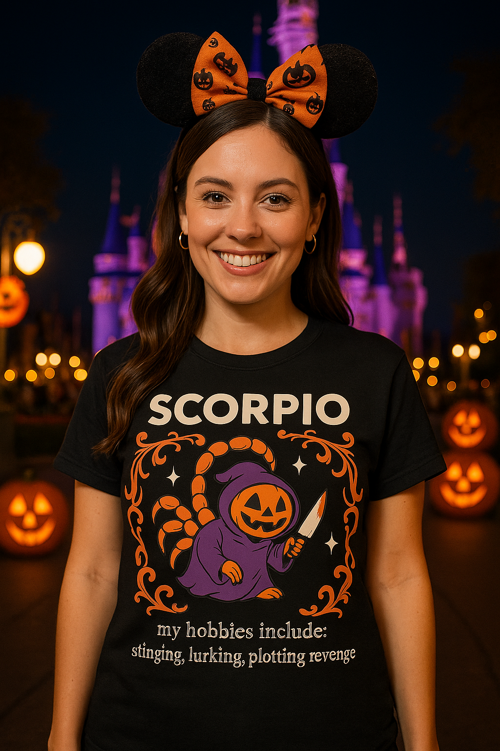 Scorpio – Spooky Stinger Pumpkin